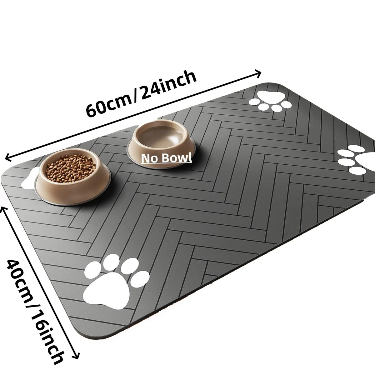 Absorbent Pet Feeding Mat – Waterproof & Non-Slip