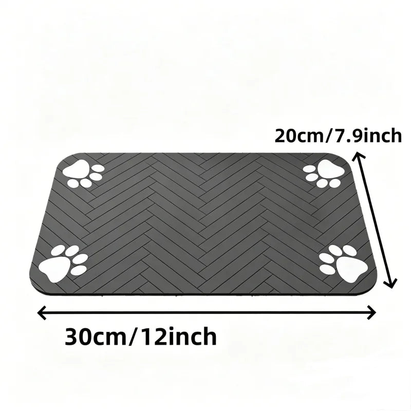 Absorbent Pet Feeding Mat – Waterproof & Non-Slip