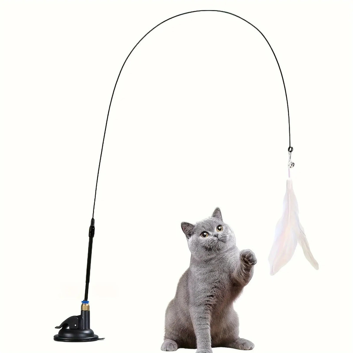 Interactive Cat Teaser Toy – Fun & Exercise