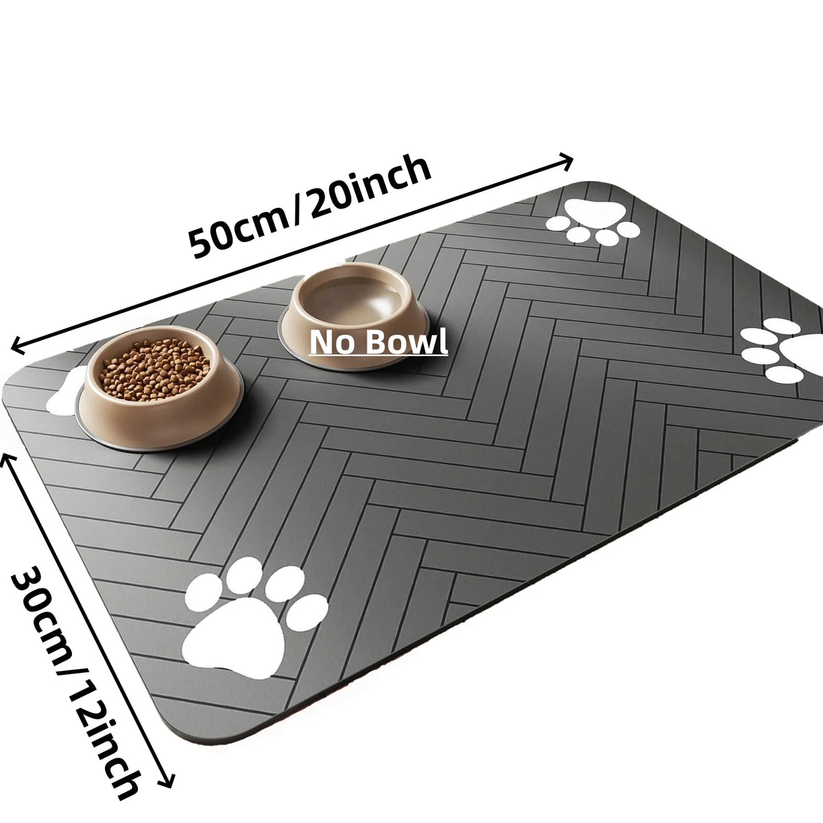 Absorbent Pet Feeding Mat – Waterproof & Non-Slip
