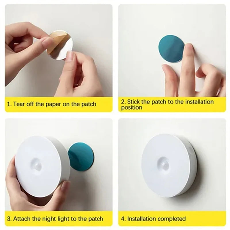 Motion Sensor Led Night Light - Pack of 2