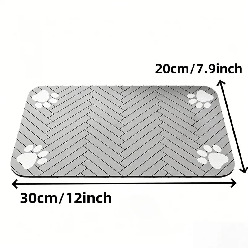 Absorbent Pet Feeding Mat – Waterproof & Non-Slip