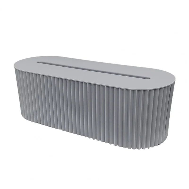 Cable Box Organizer With Cover - Power Cables Management